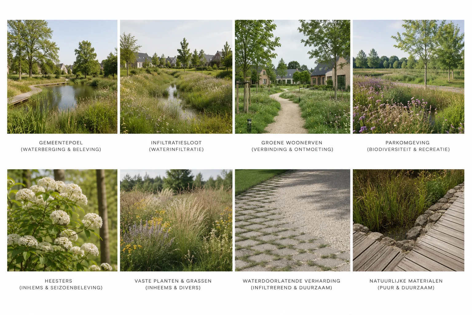 Daalhof Borgloon — moodboard beplanting en materialen 1