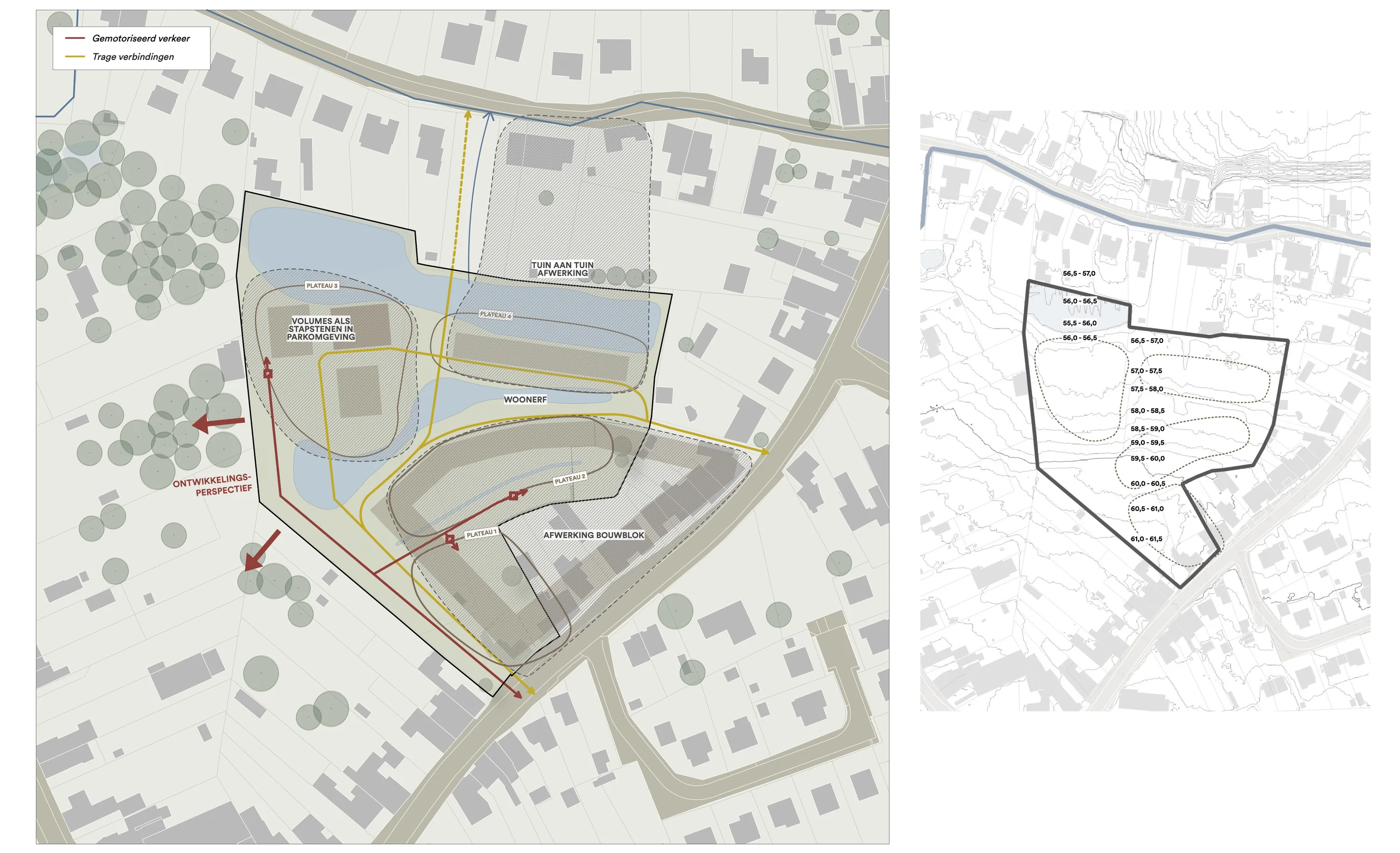 Daalhof Borgloon — masterplan / ontwerpplan 2