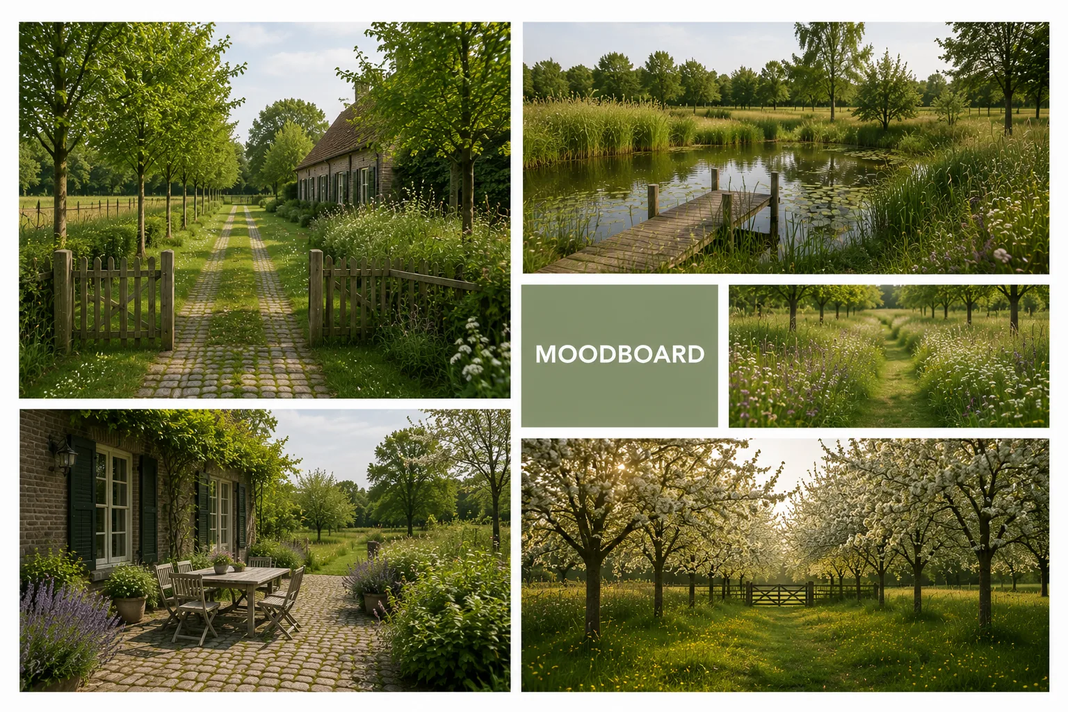 Snippelingen Bouwel — moodboard beplanting en materialen 2