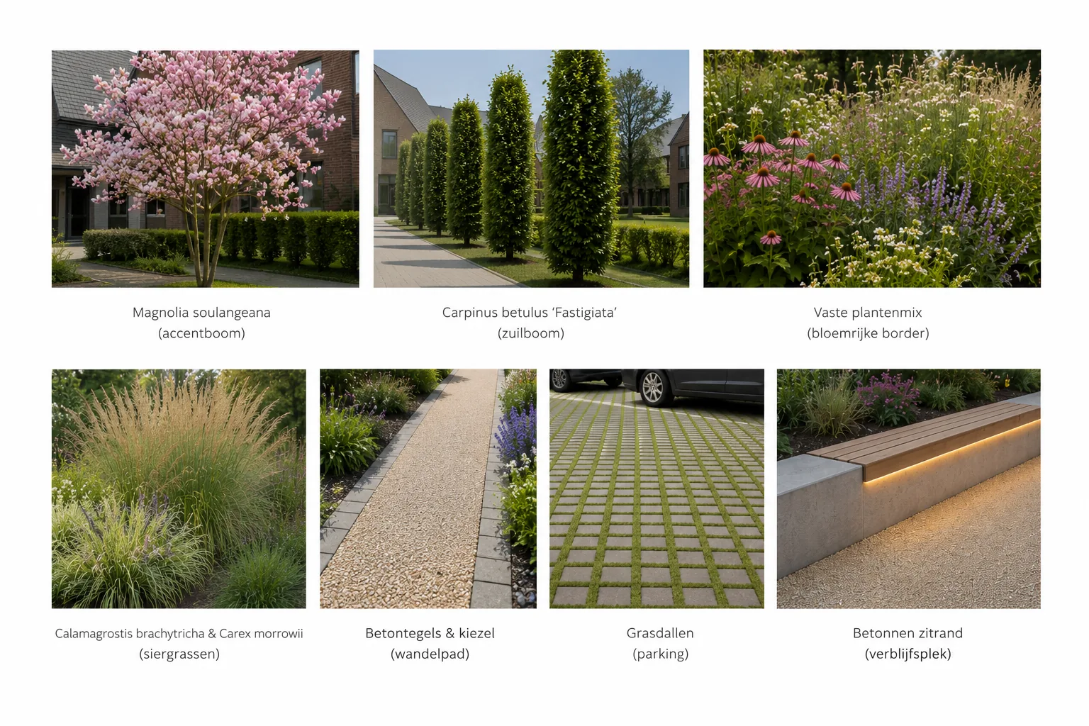 Tuinen Pieter en Paulus Herenthout — moodboard beplanting en materialen 1