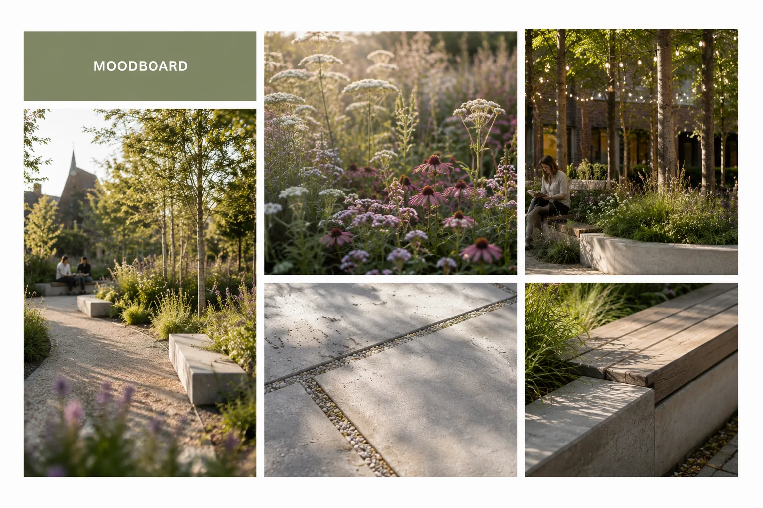 Tuinen Pieter en Paulus Herenthout — moodboard beplanting en materialen 2