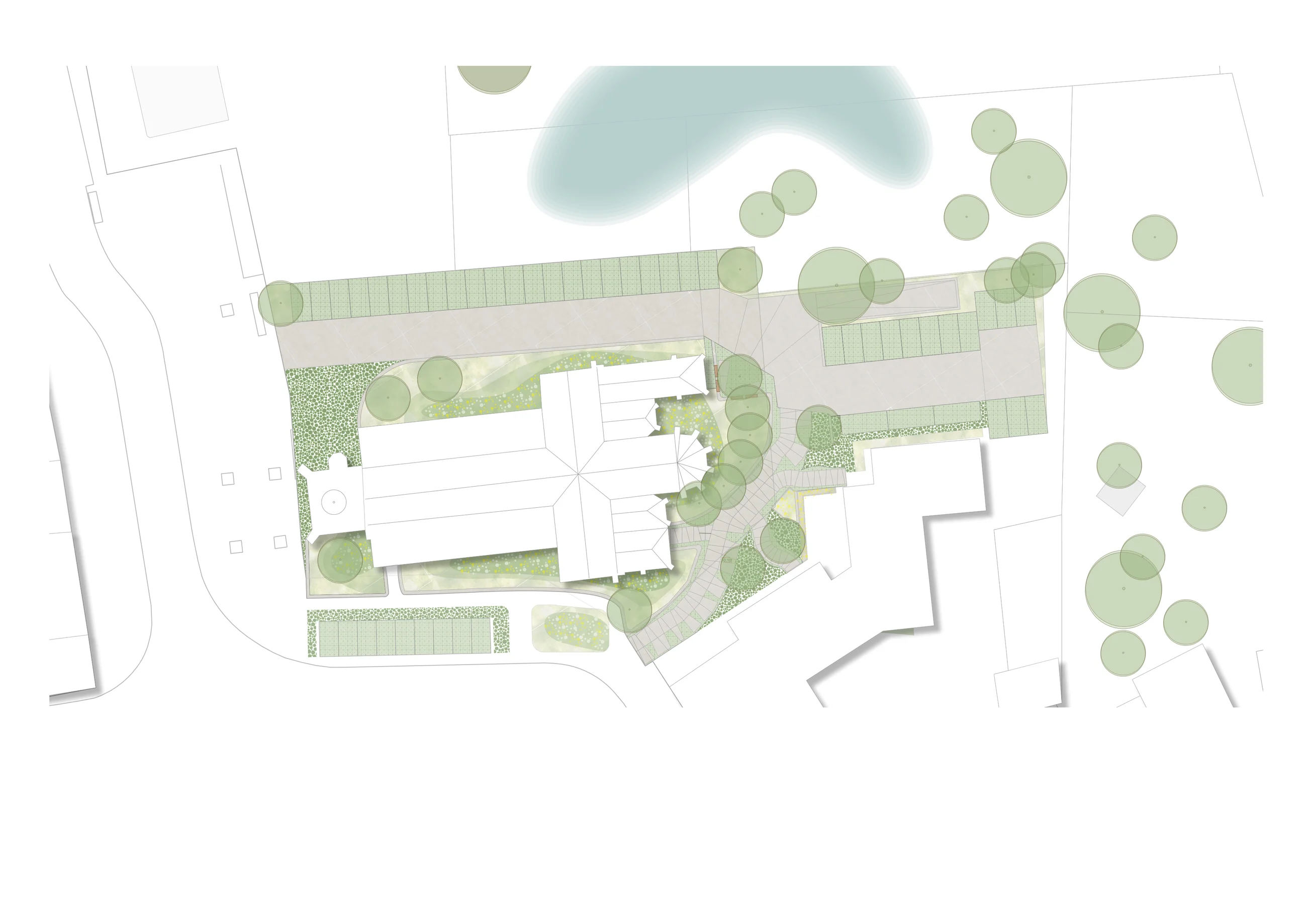 Tuinen Pieter en Paulus Herenthout — masterplan / ontwerpplan 1
