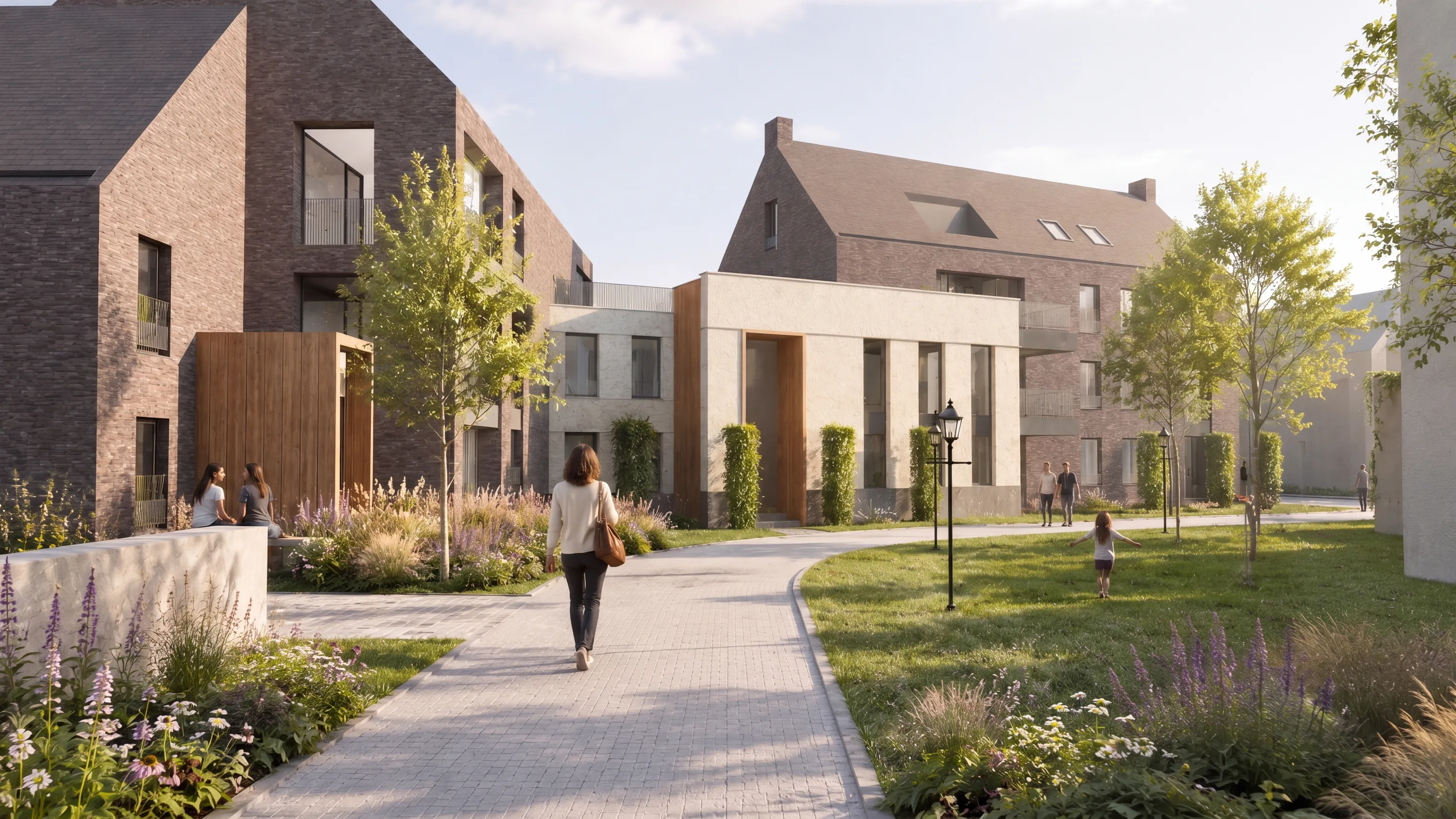 Tuinen Pieter en Paulus Herenthout — render 1