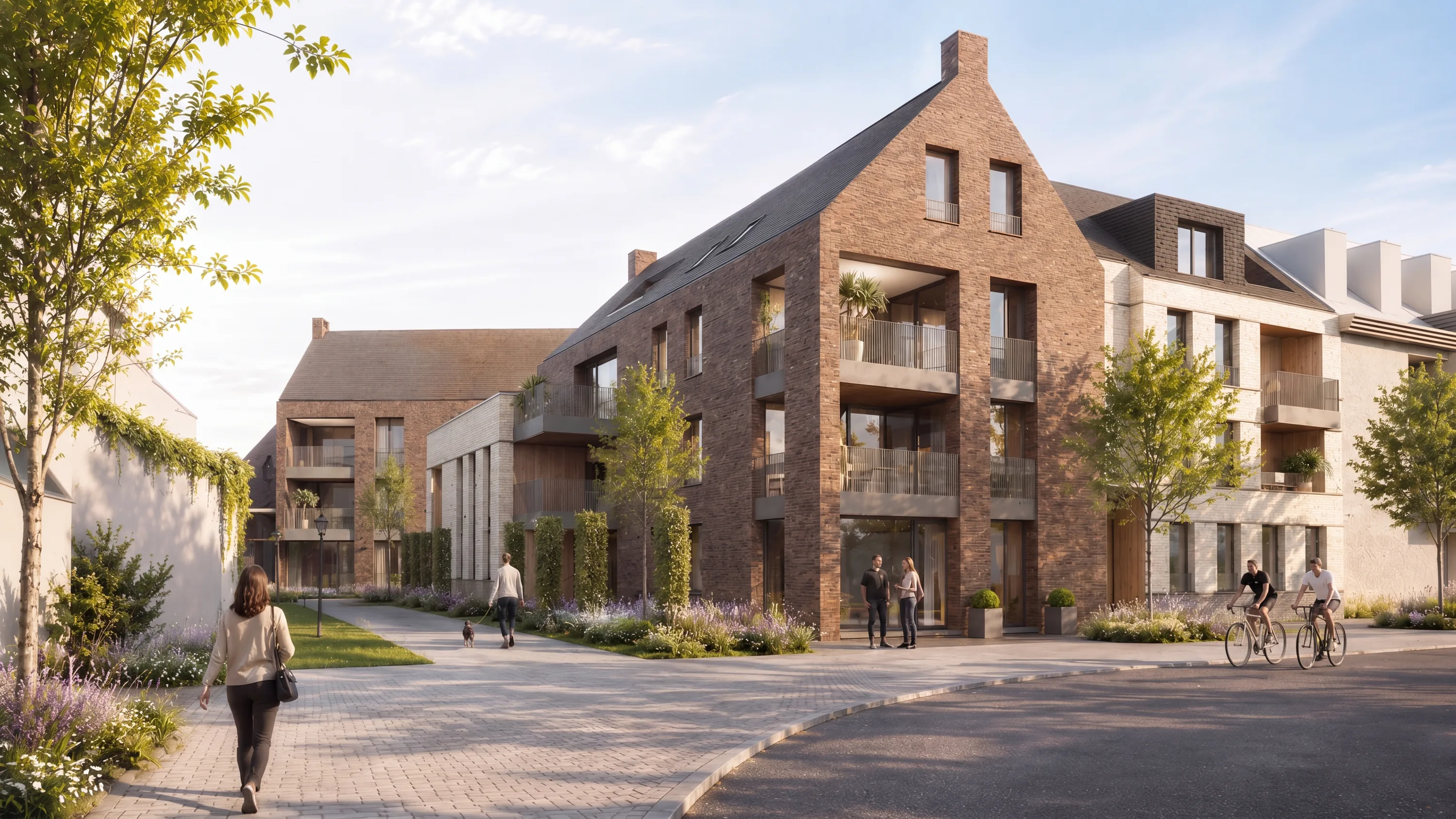 Tuinen Pieter en Paulus Herenthout — render 3