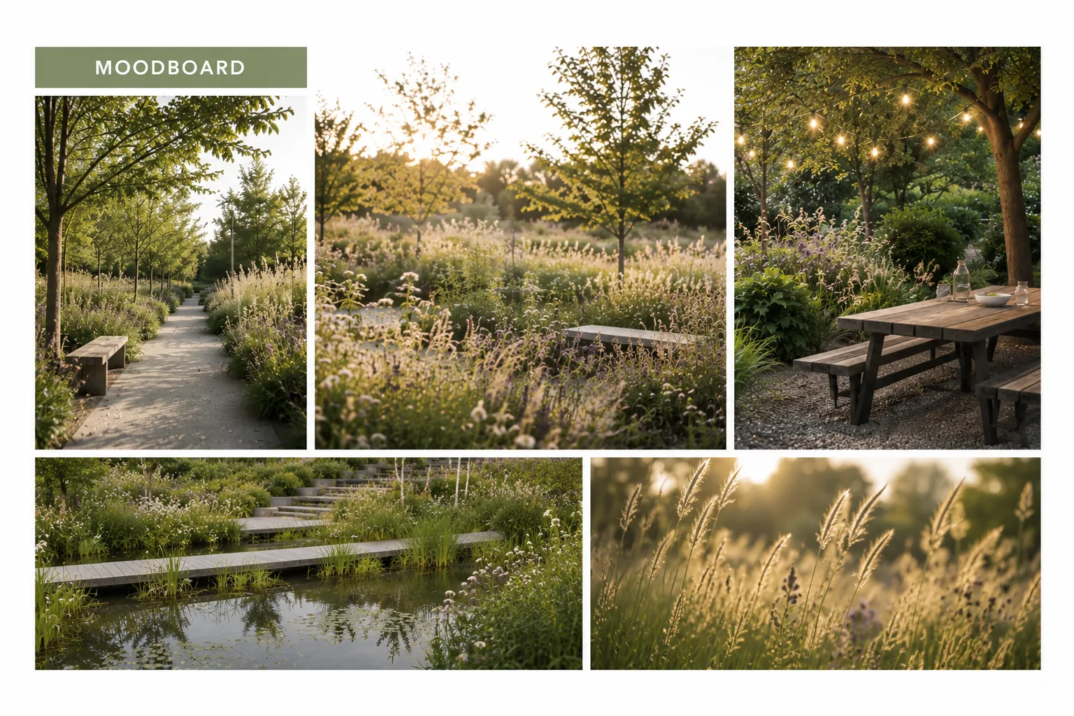 Meiberg Meerhout — moodboard beplanting en materialen 1