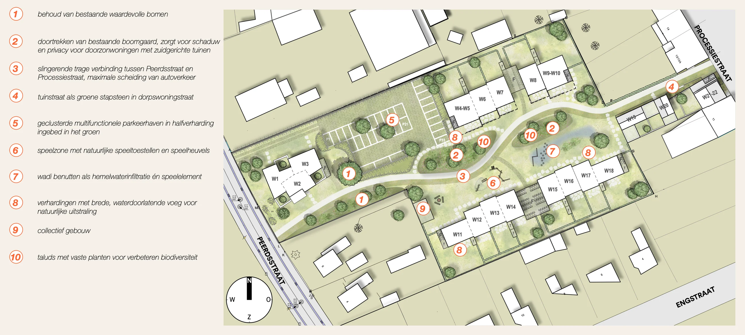 Meiberg Meerhout — masterplan / ontwerpplan 1