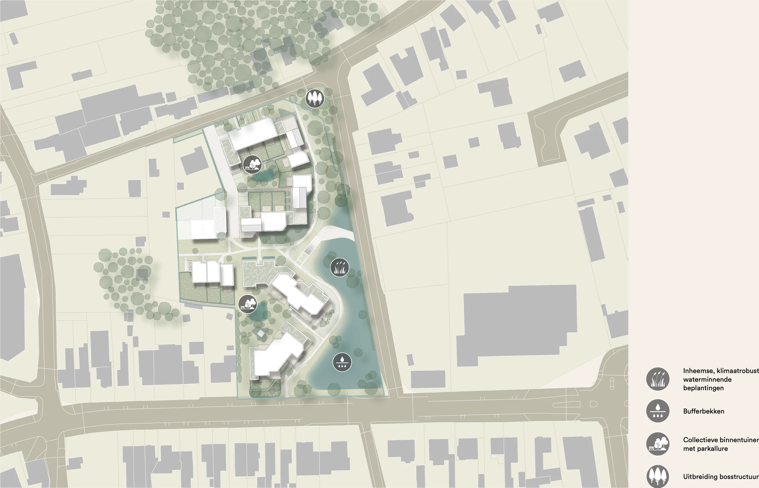 Brabo Nijlen — masterplan / ontwerpplan 2