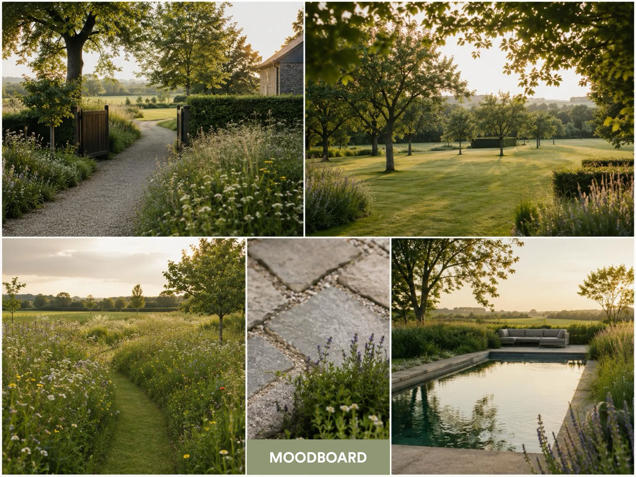 Draaiboom Pulderbos — moodboard beplanting en materialen 2
