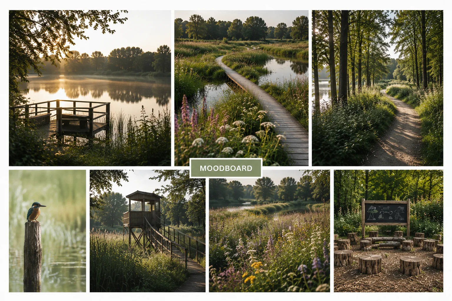 Klein Boom Putte — moodboard beplanting en materialen 2
