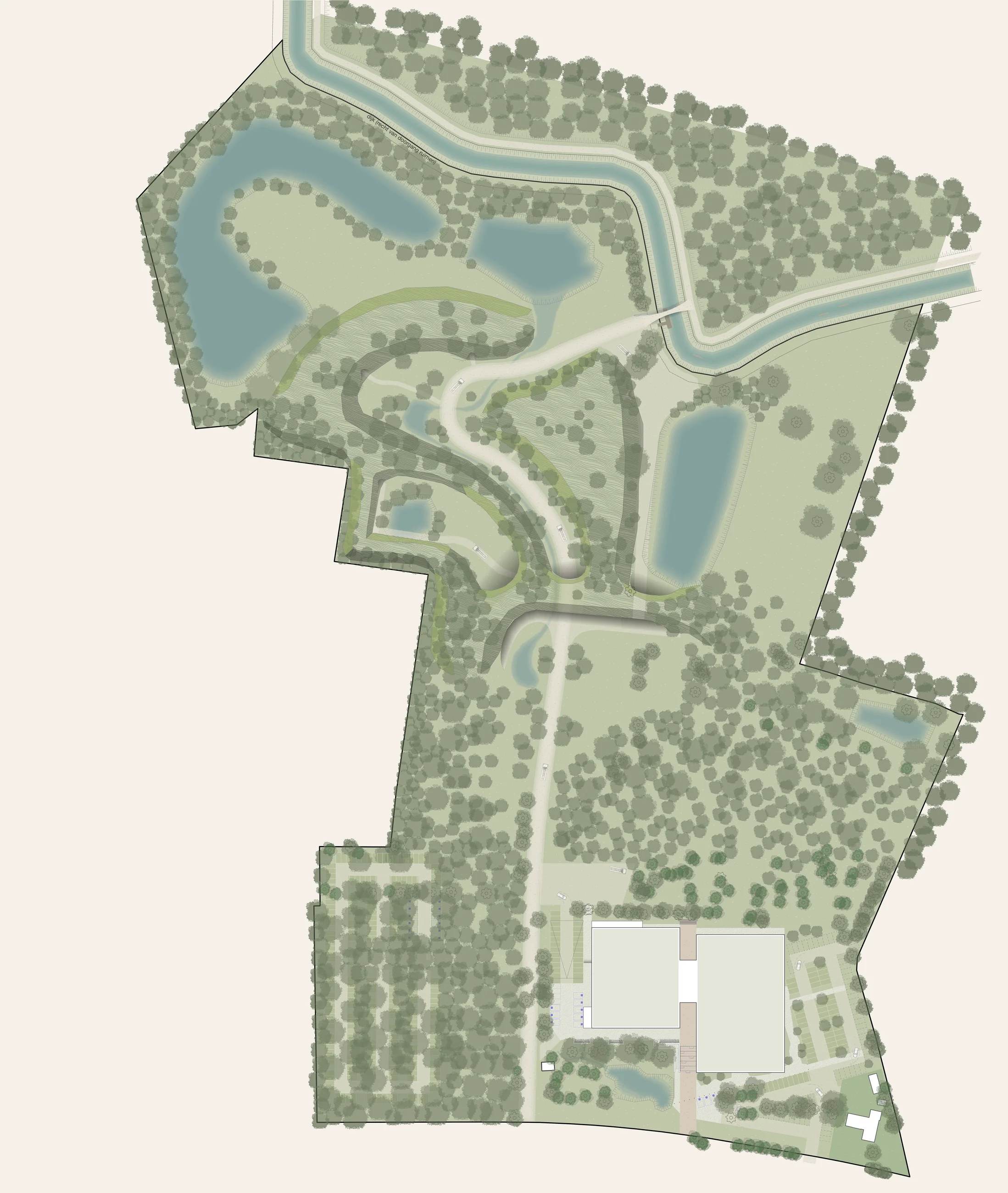 Ecologisch raamwerk Westmeerbeek Heide - landschapsproject Studio Buiten