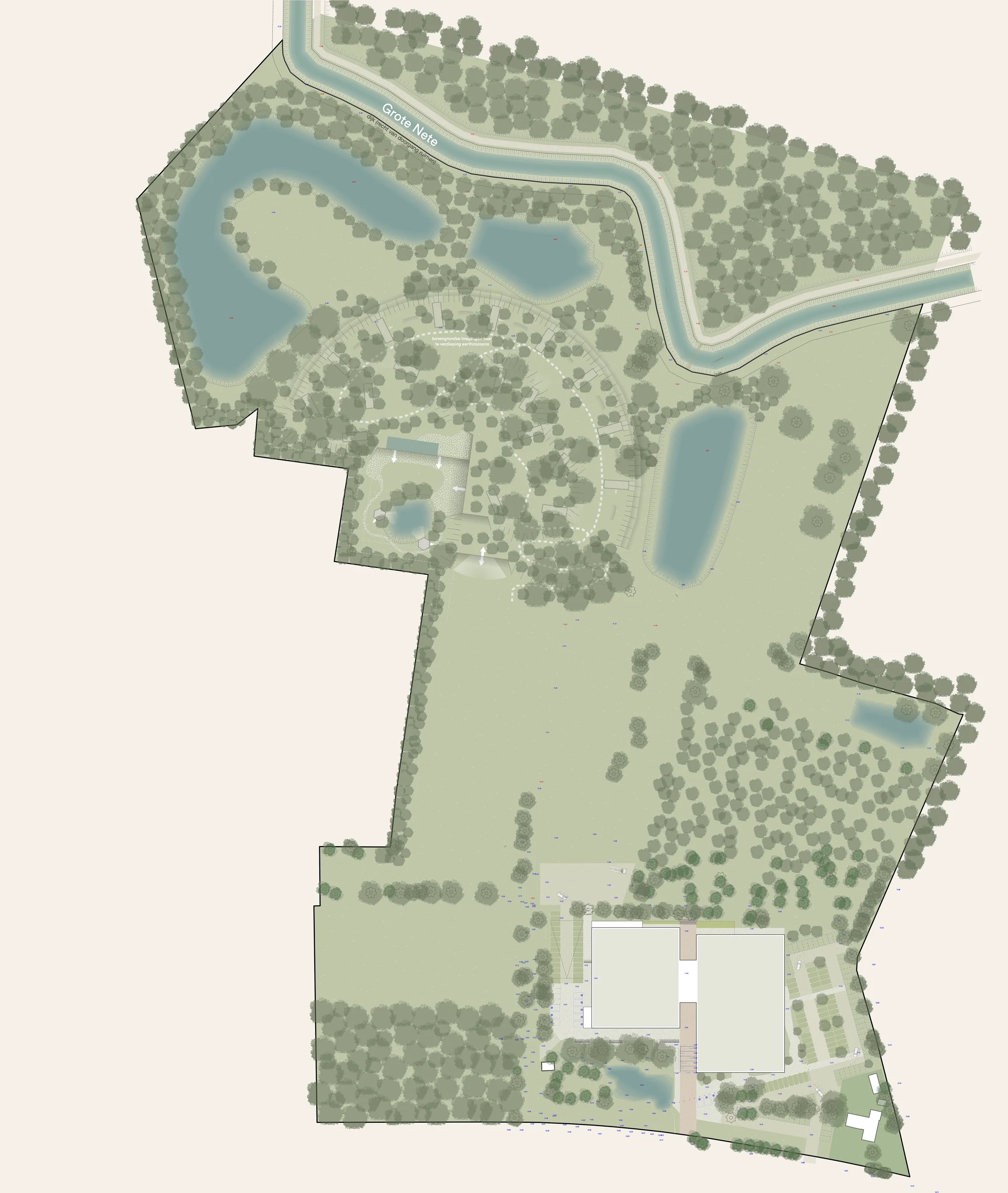 Heide Westmeerbeek — masterplan / ontwerpplan 3